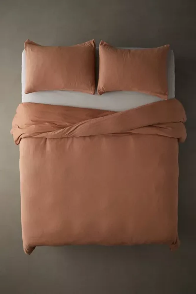 Cozy Slub Duvet Cover