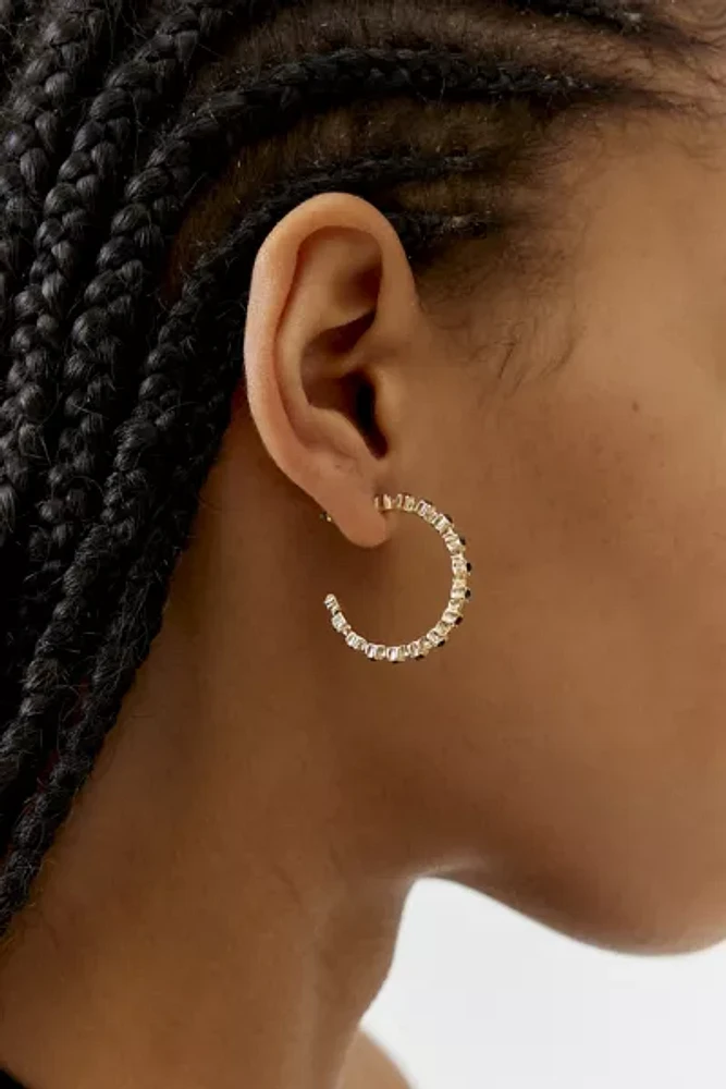 Delicate Rhinestone Earring Set