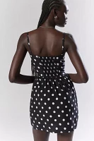 Motel Ramana Polka Dot Mini Dress