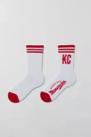 Kansas City Striped Crew Sock