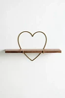 Heart Bracket Wall Shelf