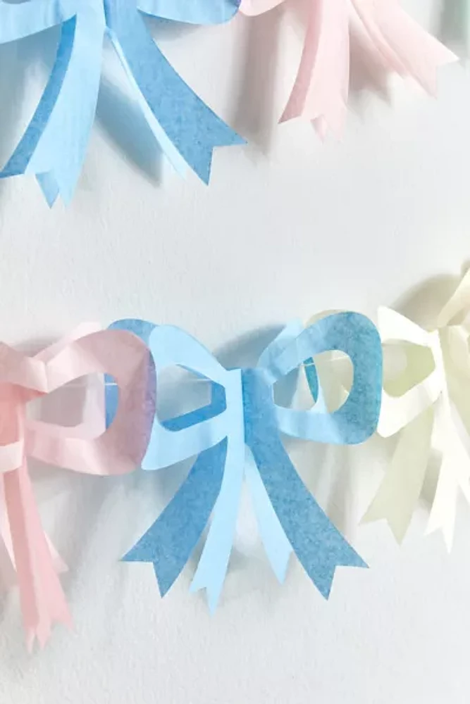 Meri Meri Tissue Paper Bow Garland