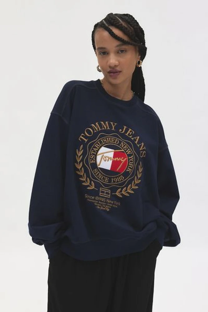 Tommy Jeans Explorer Luxe Crew Neck Sweatshirt