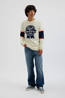 American Needle Pabst Blue Ribbon McCallister Crew Neck Sweater