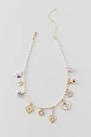Lottie Pearl Treasure Charm Necklace