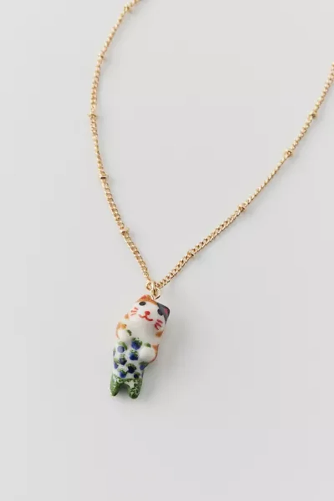 Cat-Fish Charm Necklace