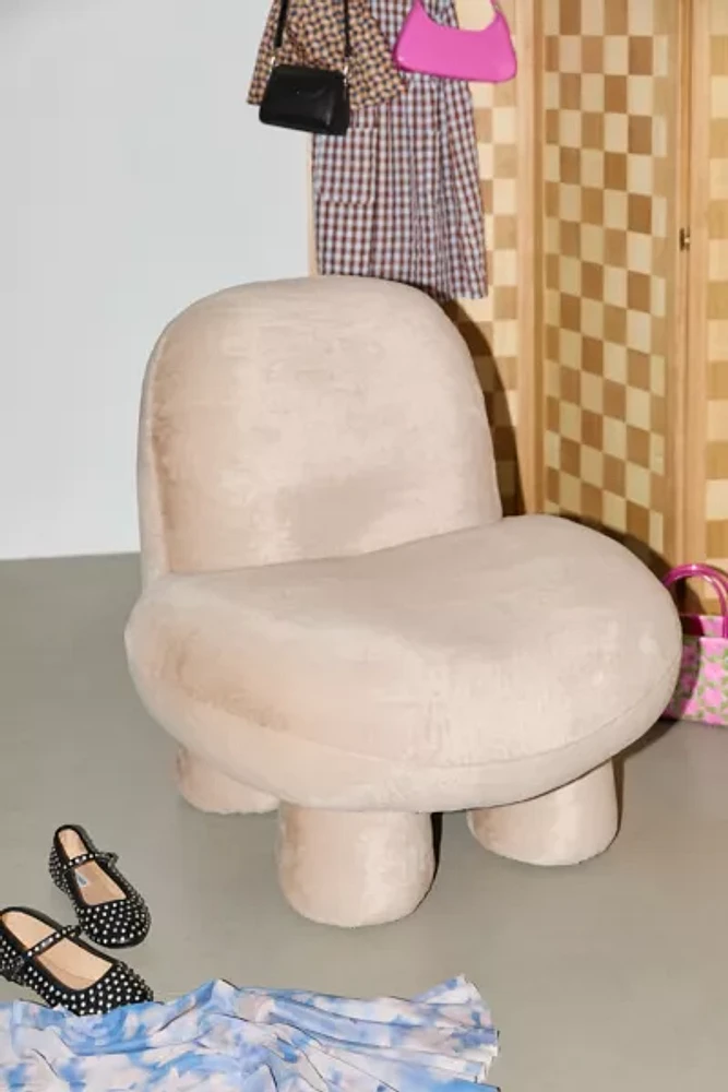 Bubble Faux Fur Chair