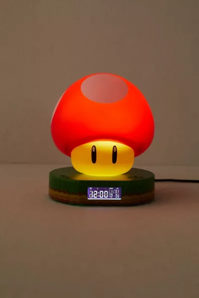 Super Mario Mushroom Digital Alarm Clock