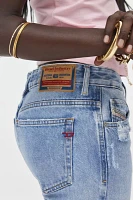 Diesel 1989 D-Mine Mid Rise Slim Straight Jean