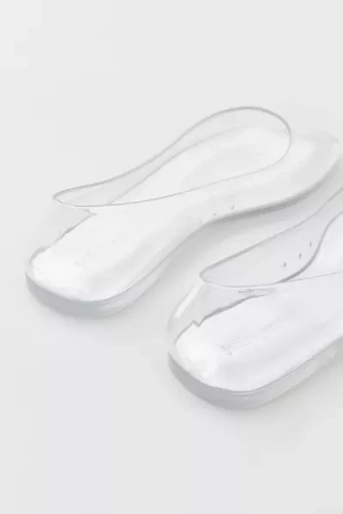 Jeffrey Campbell Balanced Clear Ballet Flat