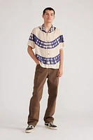 Raga Man Kaiyen Dye Pattern Short Sleeve Shirt