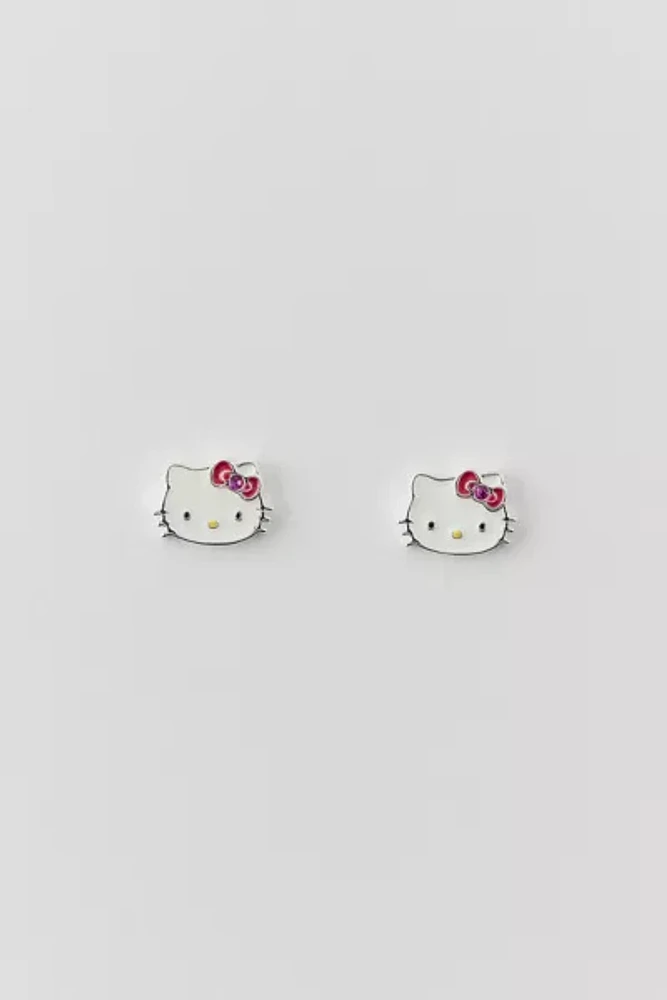 Hello Kitty Enameled Earring