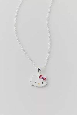 Hello Kitty Enamel & Crystal Necklace