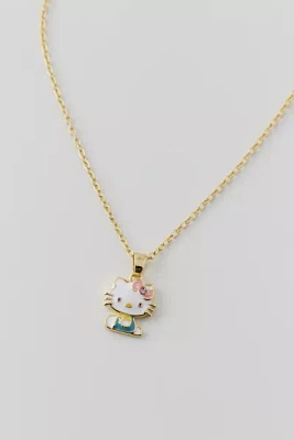 Hello Kitty Enameled Charm Necklace