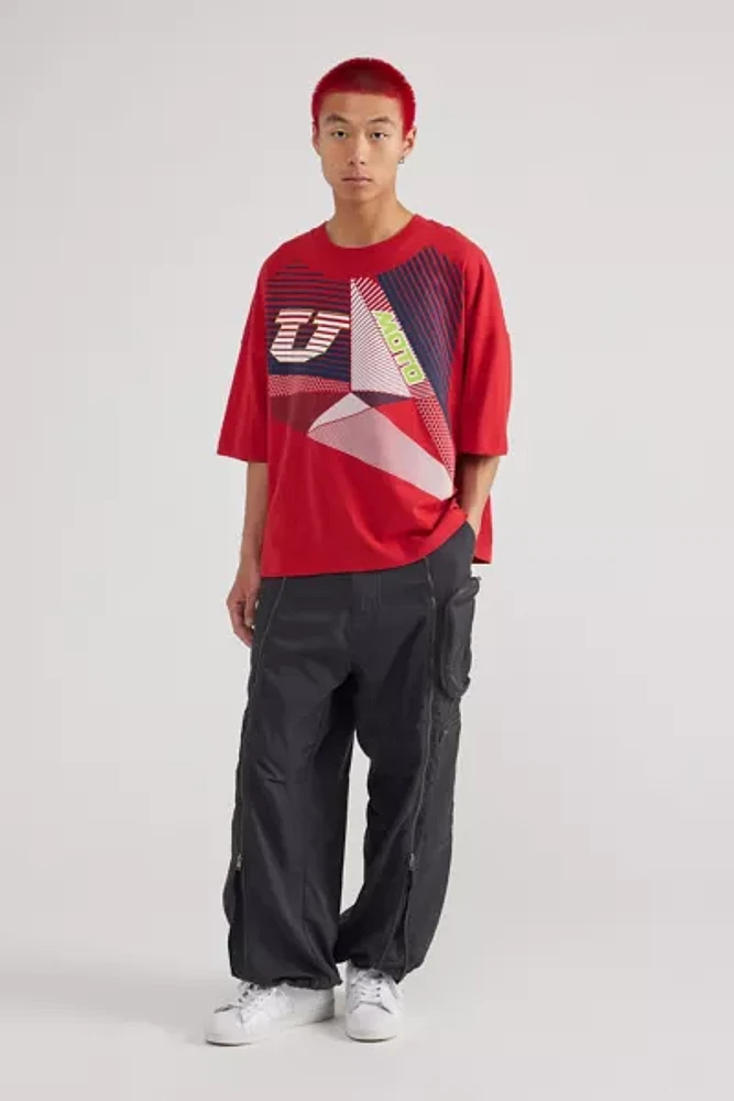 UO Moto Boxy Tee