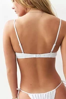 Out From Under Broderie Underwired Bikini Top