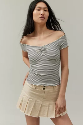 BDG Michelle Off-The-Shoulder Top