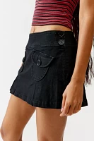 UO Jillian Pleated Micro Mini Skort