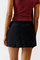 UO Jillian Pleated Micro Mini Skort