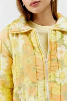 THE SERIES Floral Puffer Jacket