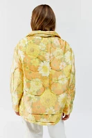 THE SERIES Floral Puffer Jacket