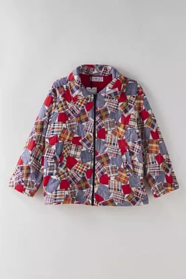 THE SERIES Plaid Puffer Jacket