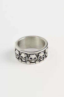 Skull Band Ring