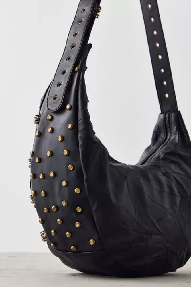 Silence + Noise Studded Hobo Bag