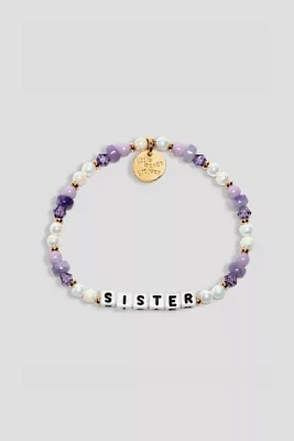 Little Words Project Sister Beaded Bracelet