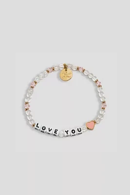 Little Words Project Love You Beaded Bracelet