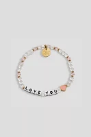 Little Words Project Love You Beaded Bracelet