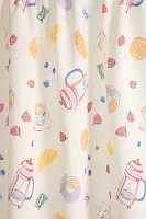 Food Icon Café Curtain Set