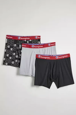 Champion Lightweight Stretch Boxer Brief 3-Pack