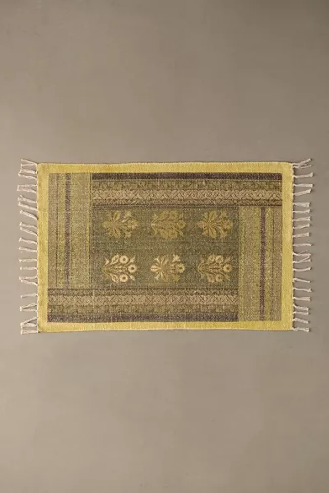 Amabel Woodblock Printed Rug