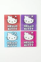 Hello Kitty Multi-Color Glass Coaster Set