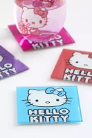 Hello Kitty Multi-Color Glass Coaster Set