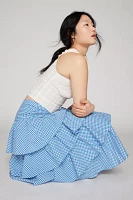 Kimchi Blue Diana Tiered Maxi Skirt