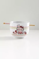 Hello Kitty X Nissin Noodle Bowl & Chopstick Set