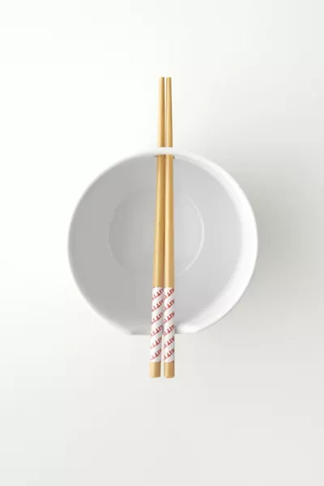 Hello Kitty X Nissin Noodle Bowl & Chopstick Set