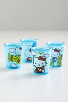 Sanrio Hello Kitty 2 oz Freeze Mini Gel Shot Glass - Set Of 4