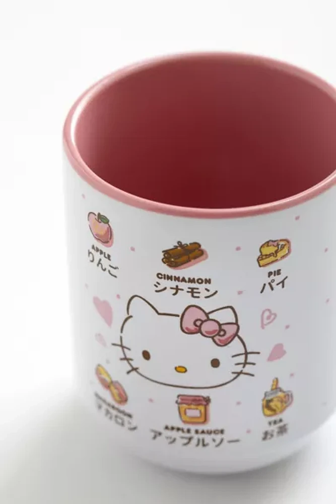 Hello Kitty Apples Tea Cup