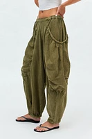 BDG Em Linen Balloon Pant