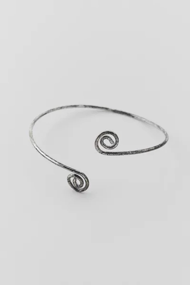 Delicate Swirl Arm Cuff