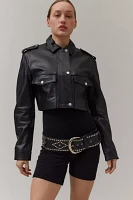 Silence + Noise Lilo Studded Leather Belt