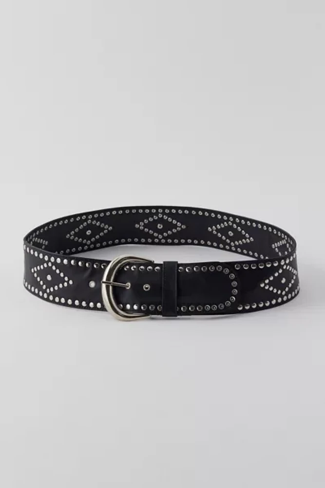 Silence + Noise Lilo Studded Leather Belt