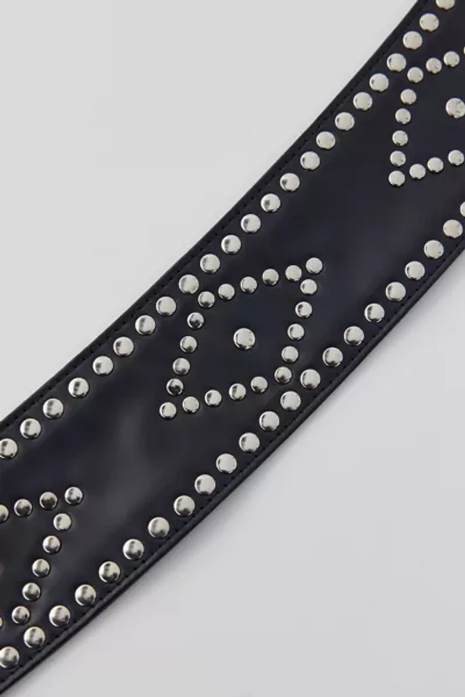 Silence + Noise Lilo Studded Leather Belt