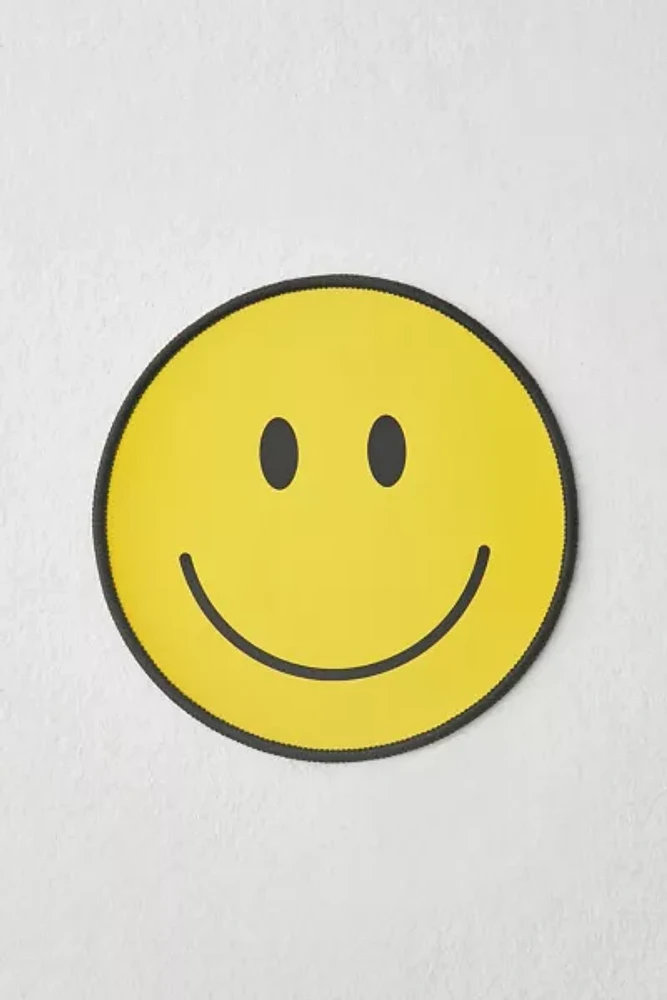 Happy Face Glow-In-The-Dark Mousepad