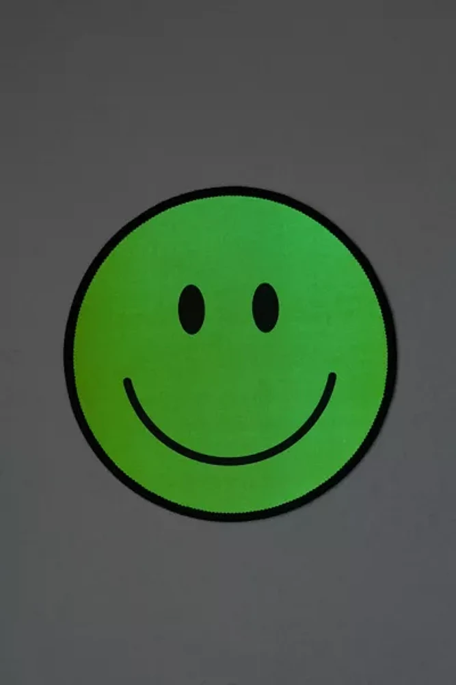 Happy Face Glow-In-The-Dark Mousepad