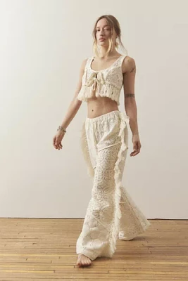 Out From Under Festival Beach Crochet Pant