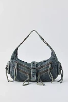 Silence + Noise Jessa Denim Baguette Bag